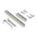 KIT FIXACAO DOBRADICA ARIES 3 PALAS